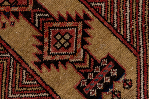 Antique Sarab Runner Rug (4' x 11')